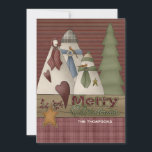 Snowman Family Christmas Cards<br><div class="desc"></div>