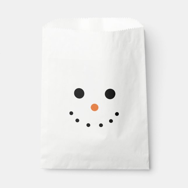 Snowman Favour Bags (Front)