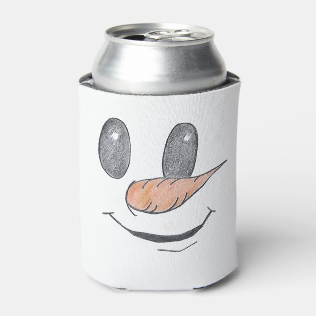 Snowman Foam Cooler  (Can Front)