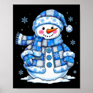 Snowman For Women Men Kids Grandkids Christmas  Poster