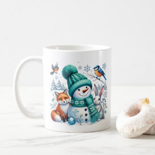 Snowman & Friends Coffee Mug