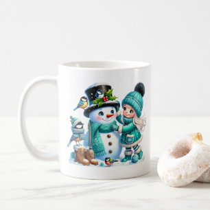Snowman & Friends Coffee Mug