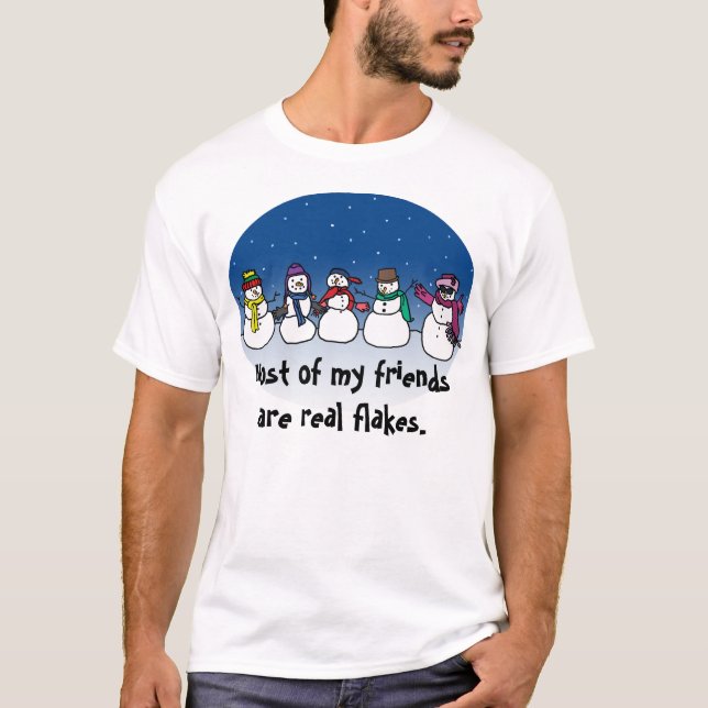Snowman Fun T-Shirt (Front)