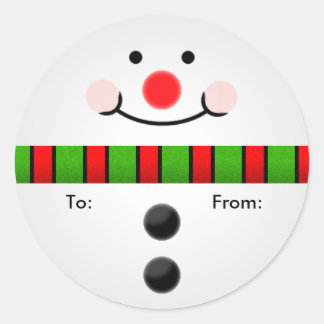 Snowman Gift Tag