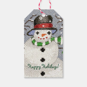 Snowman Gift Tags