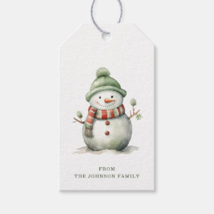 Snowman Gift Tags