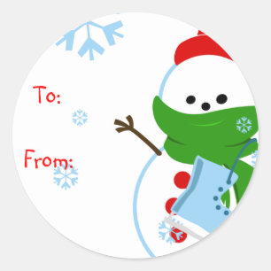 Snowman Gift Tags