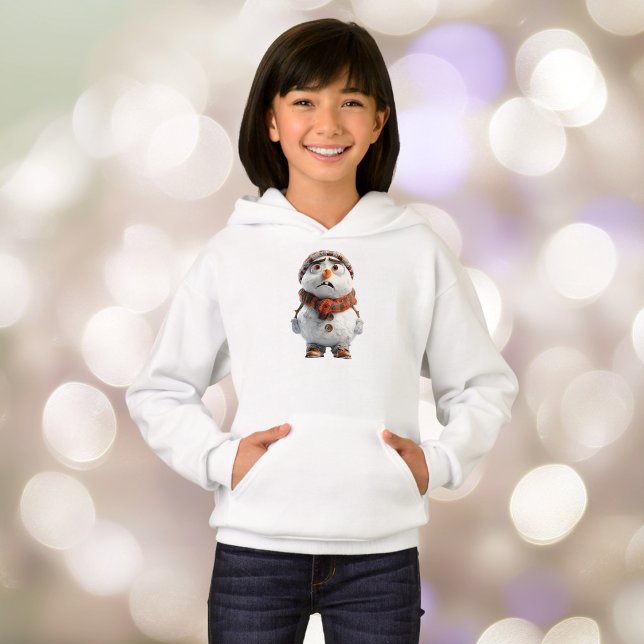 Snowman Girl's Hoodie (Creator Uploaded)