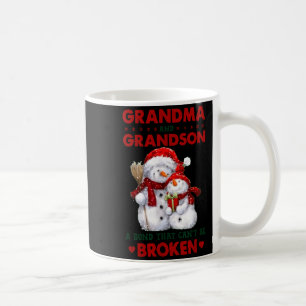 Snowman Grandma And Grandson A Bond That Can't Be  Coffee Mug