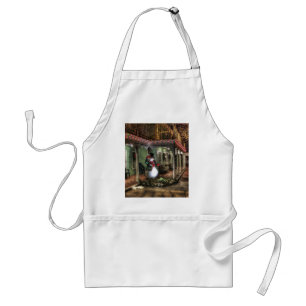 Snowman Greetings Standard Apron