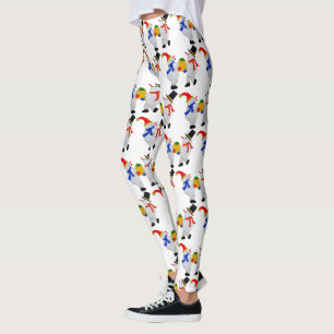 SNOWMAN HERE'S YOUR CHRISTMAS GIFT LEGGINGS