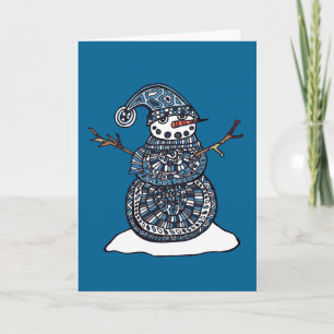 Snowman Holiday Cards