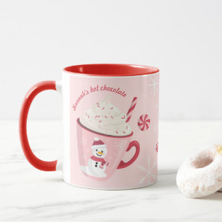 Snowman Holiday Hot Chocolate Mug
