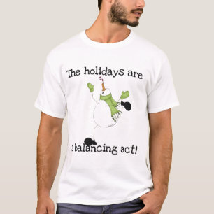 Snowman Holiday Humour T-Shirt