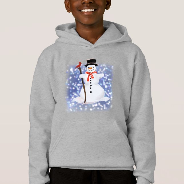 Snowman  hoodie (Front)