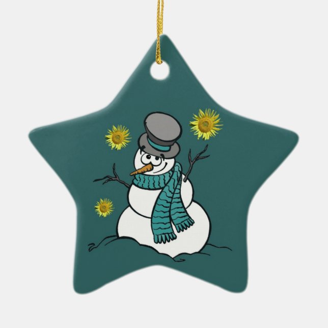 Snowman Hope Ornament (Front)