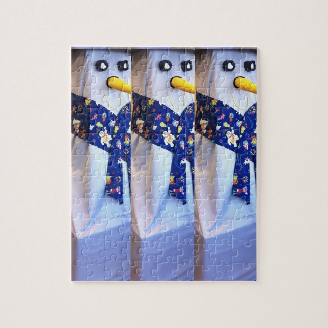 Snowman Jigsaw Puzzle (Vertical)