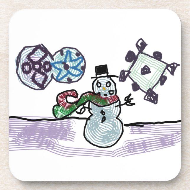 Snowman joy coaster (Front)