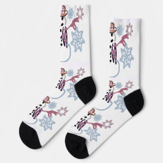 Snowman joy kind socks