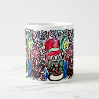 Snowman joy large coffee mug