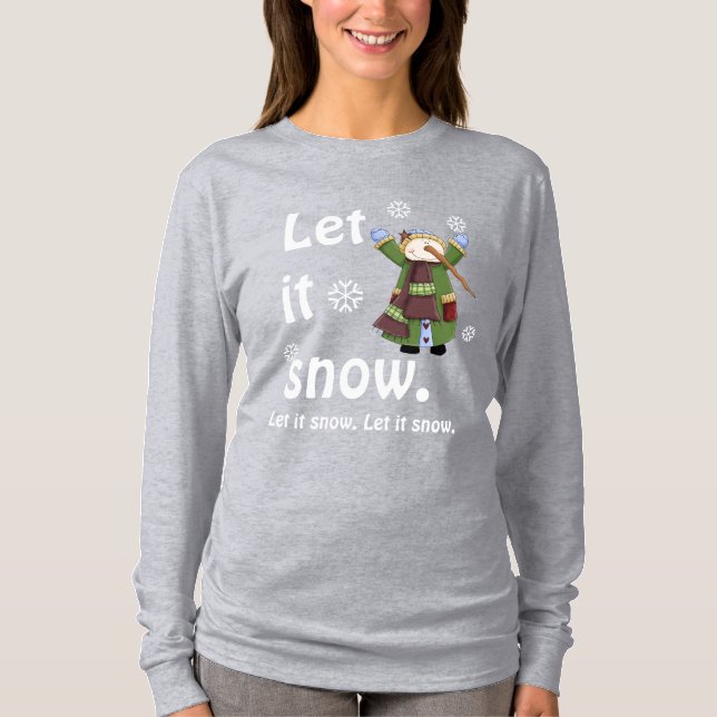 Snowman Joy Tee (Front)