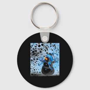Snowman key ring
