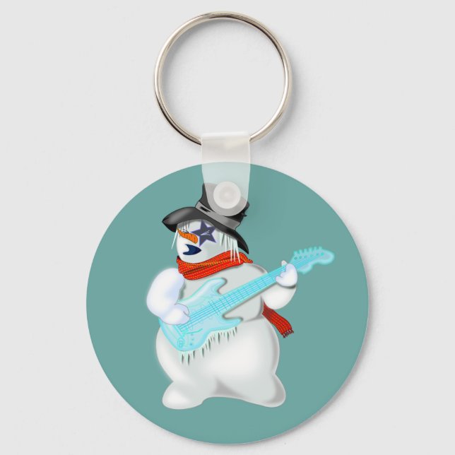 Snowman Key Ring (Front)