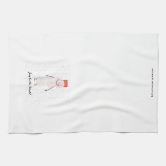 Snowman Kitchen Towel