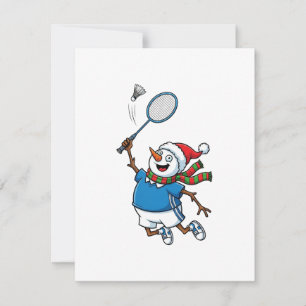 Snowman Lacrosse Christmas 2026 Holiday Sports Card