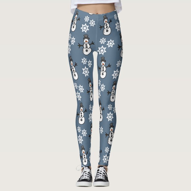 Snowman Leggings (Front)