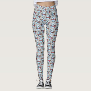snowman leggings