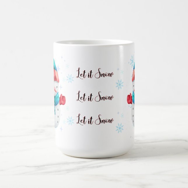 Snowman Let it Snow Mug (Center)