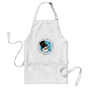 Snowman Let It Snow Standard Apron