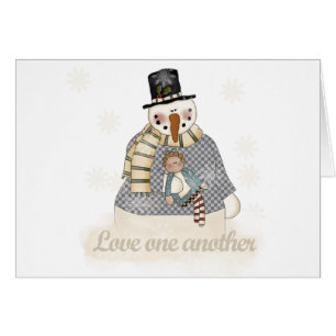 Snowman Love One Another
