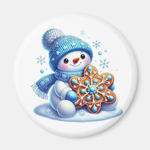 Snowman Magnet