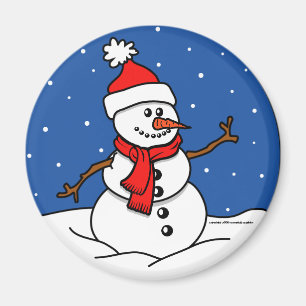 Snowman Magnet