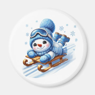 Snowman Magnet