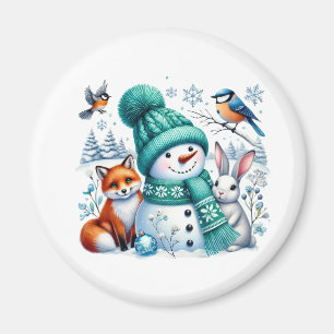 Snowman Magnet