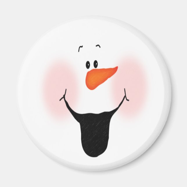 Snowman Magnet (Front)
