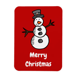 Snowman Magnet