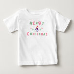 Snowman Merry Christmas  Baby T-Shirt<br><div class="desc">festive</div>