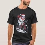 Snowman Mountain Bike Christmas MTB Xmas T-Shirt<br><div class="desc">Snowman Mountain Bike Christmas MTB Xmas</div>