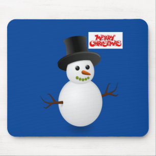 Snowman Mouse Pad