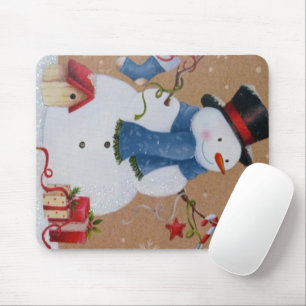 Snowman Mouse Pad