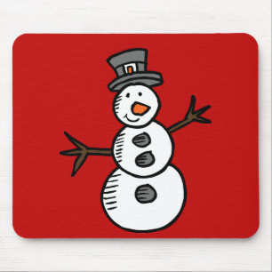 Snowman Mouse Pad