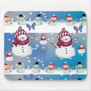 Snowman Mouse Pad