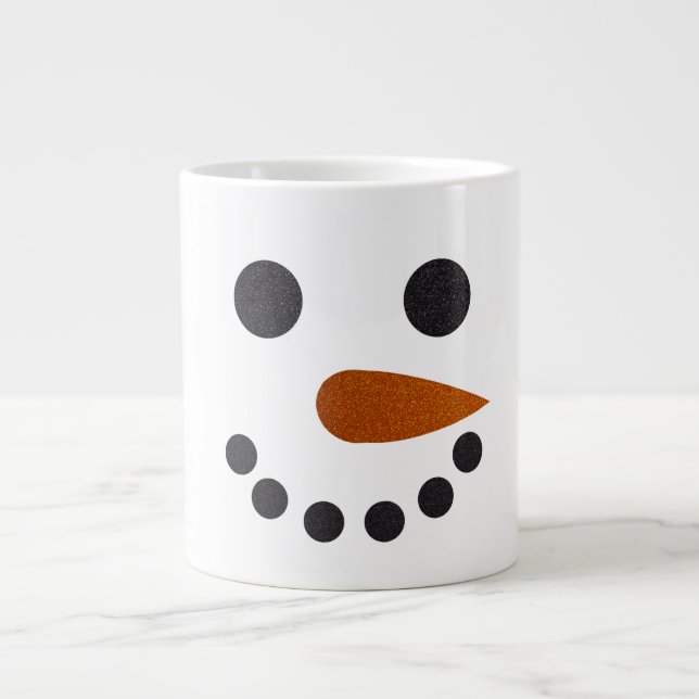 Snowman Mug for Coffee or Hot Chocolate Gift (Front)