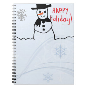 Snowman Notebook