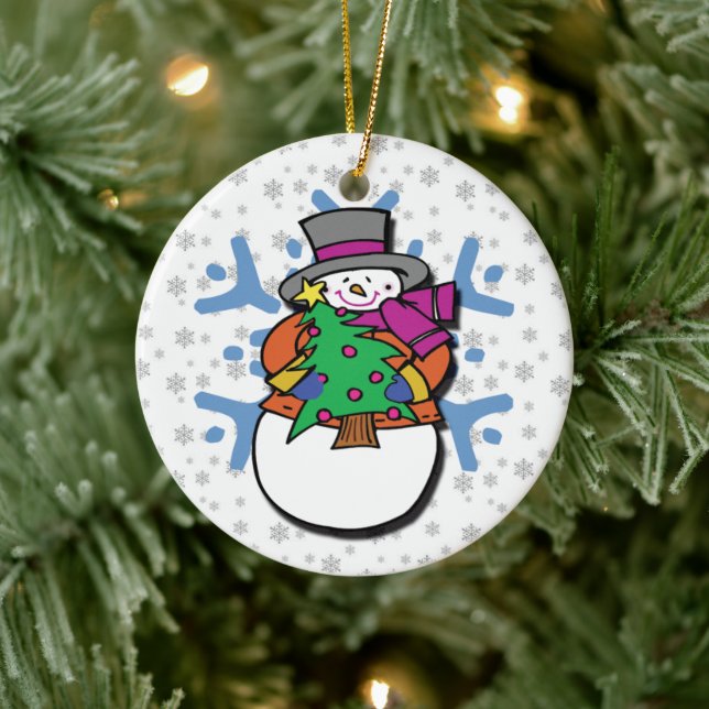 Snowman Ornament (Tree)