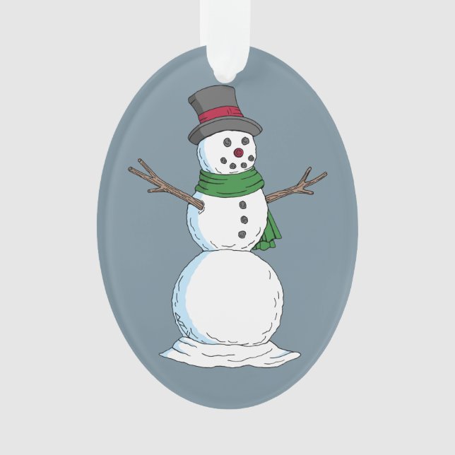 Snowman Ornament (Front)